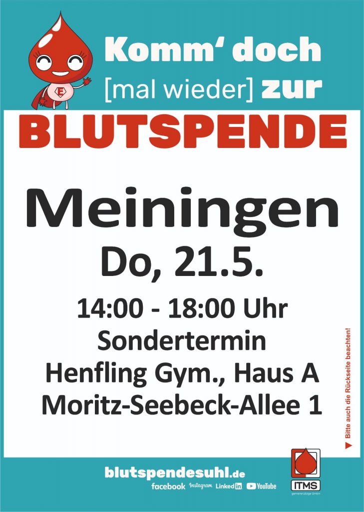 Einladung Blutspende