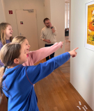 Kulturausflug der Klasse 5/1 in die städtische Galerie ada